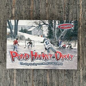 Pond Hockey Opoly Board Game